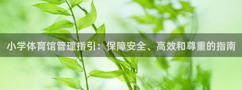 必一体育登入：小学体