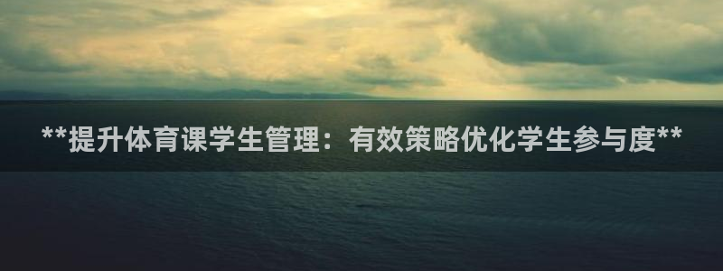 必一体育APP下载安
